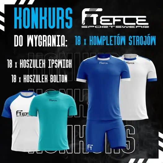 Konkurs EFCE Sportswear: wygraj stroje piłkarskie dla swojej drużyny