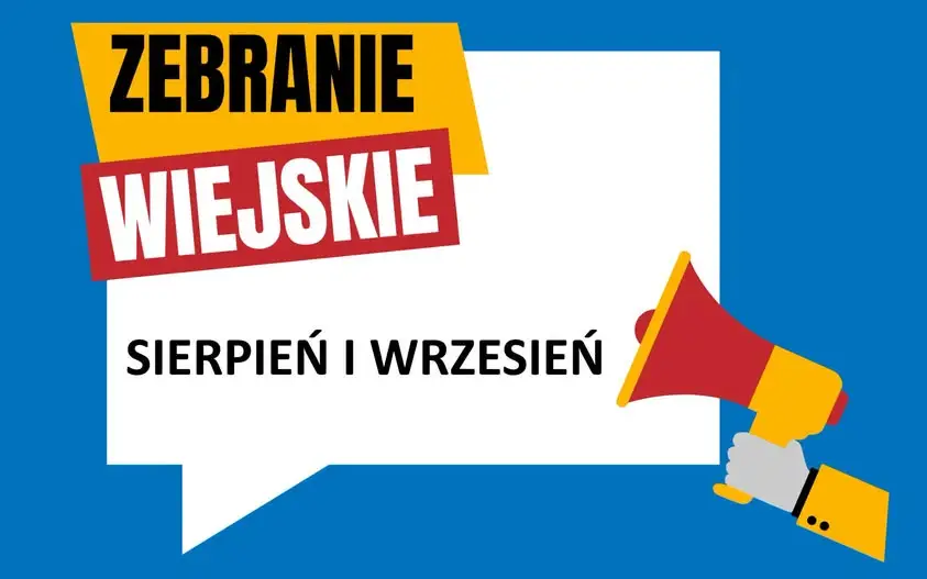 Zebrania wiejskie w gminie Sieniawa – harmonogram spotkań z mieszkańcami