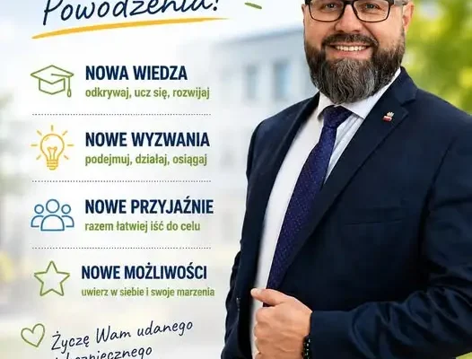 Nowy rok szkolny 2026/2027 – życzenia od wójta gminy Adamówka