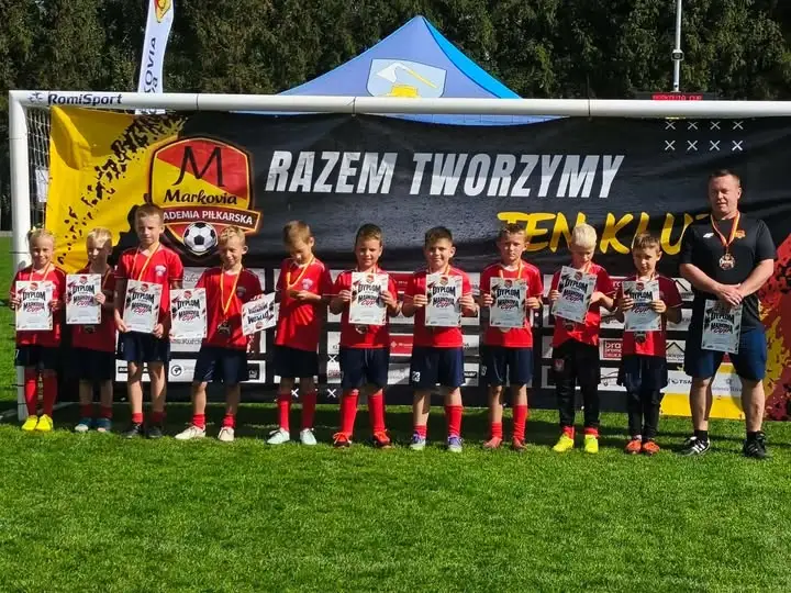 Młodzi piłkarze z klubu rozegrali emocjonujące spotkania