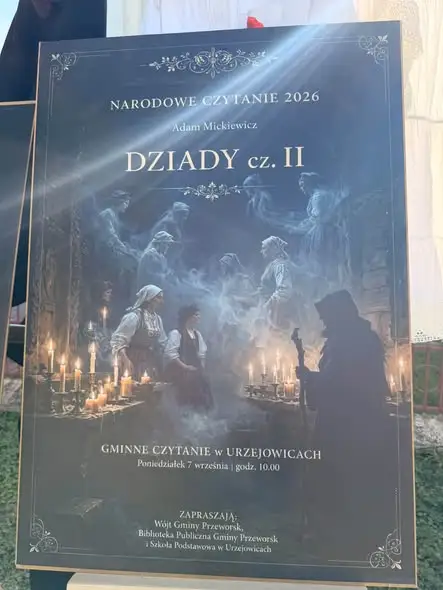 Narodowe Czytanie „Dziadów” w Urzejowicach – wspólne święto literatury