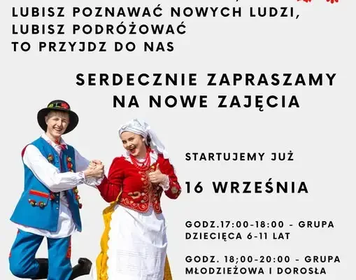 Nowy zespół ludowy w Adamówce – ruszają zapisy na zajęcia