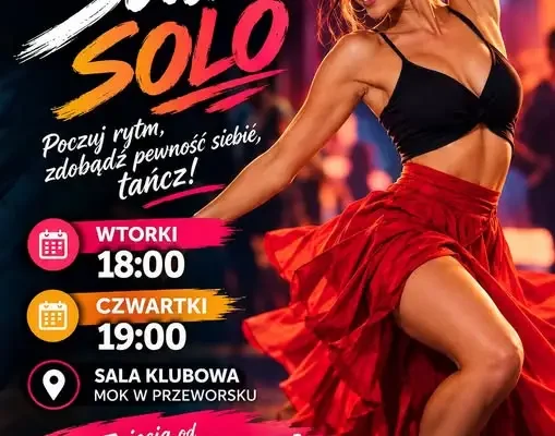 Salsa Solo w Przeworsku – nowy cykl zajęć tanecznych od 6 października
