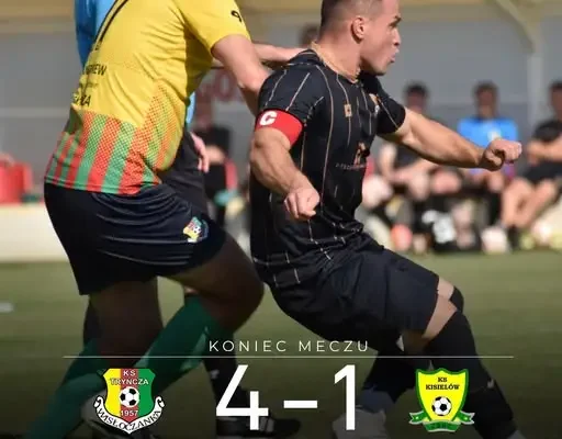 Wisłoczanka wygrywa 4:1 z KS Kisielów w VII kolejce