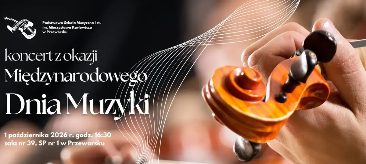 Przeworsk: Koncert z okazji Międzynarodowego Dnia Muzyki już 1 października