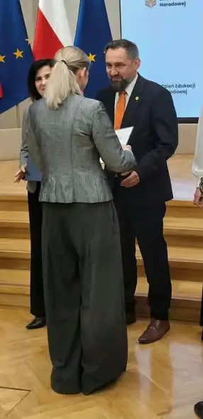 Dyrektor szkoły z Podkarpacia odebrał Nagrodę Ministra Edukacji w Warszawie