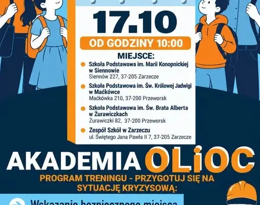 Trening bezpieczeństwa w Gminie Zarzecze – już 17 października