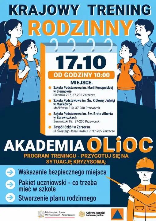 Trening bezpieczeństwa w Gminie Zarzecze – już 17 października