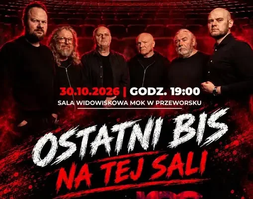 Ostatni koncert w starej Sali MOK w Przeworsku. Zespół RSC żegna miejsce pełne wspomnień