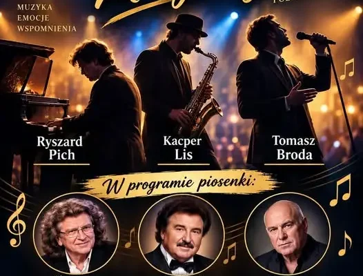 Koncert „Najpiękniejsze Polskie Przeboje” w Adamówce już 17 października