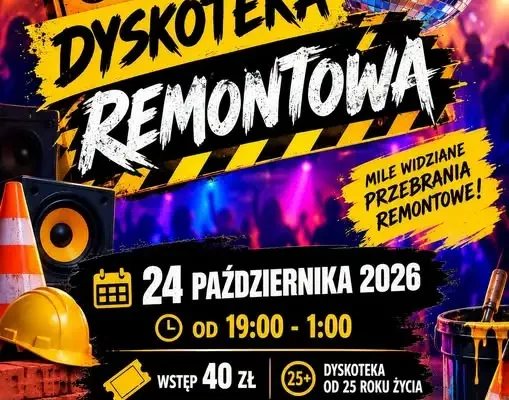 Dyskoteka Remontowa w Przeworsku – ostatnia impreza przed remontem MOK