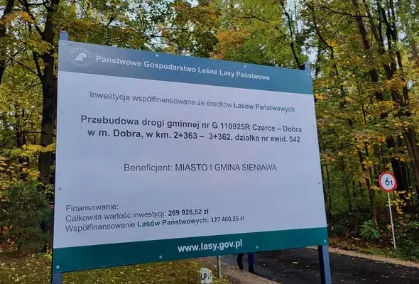 Nowa droga w Dobrej oficjalnie oddana do użytku