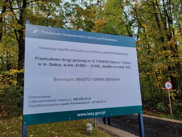Nowa droga w Dobrej oficjalnie oddana do użytku