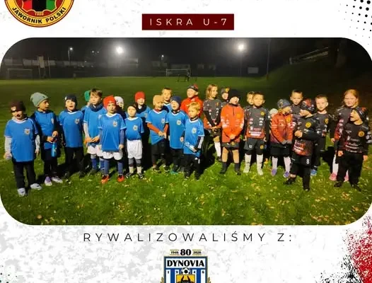 Pierwszy sparing młodych piłkarzy z Dynovii Dynów – małe kroki, wielkie emocje