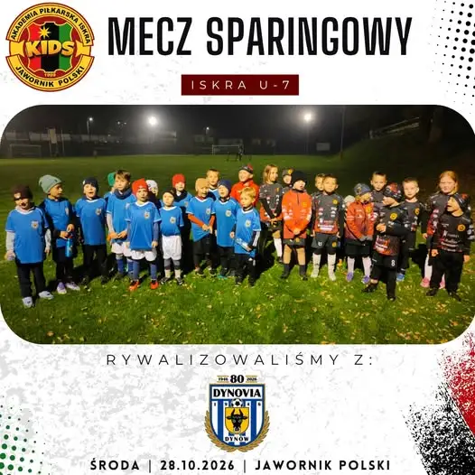 Pierwszy sparing młodych piłkarzy z Dynovii Dynów – małe kroki, wielkie emocje